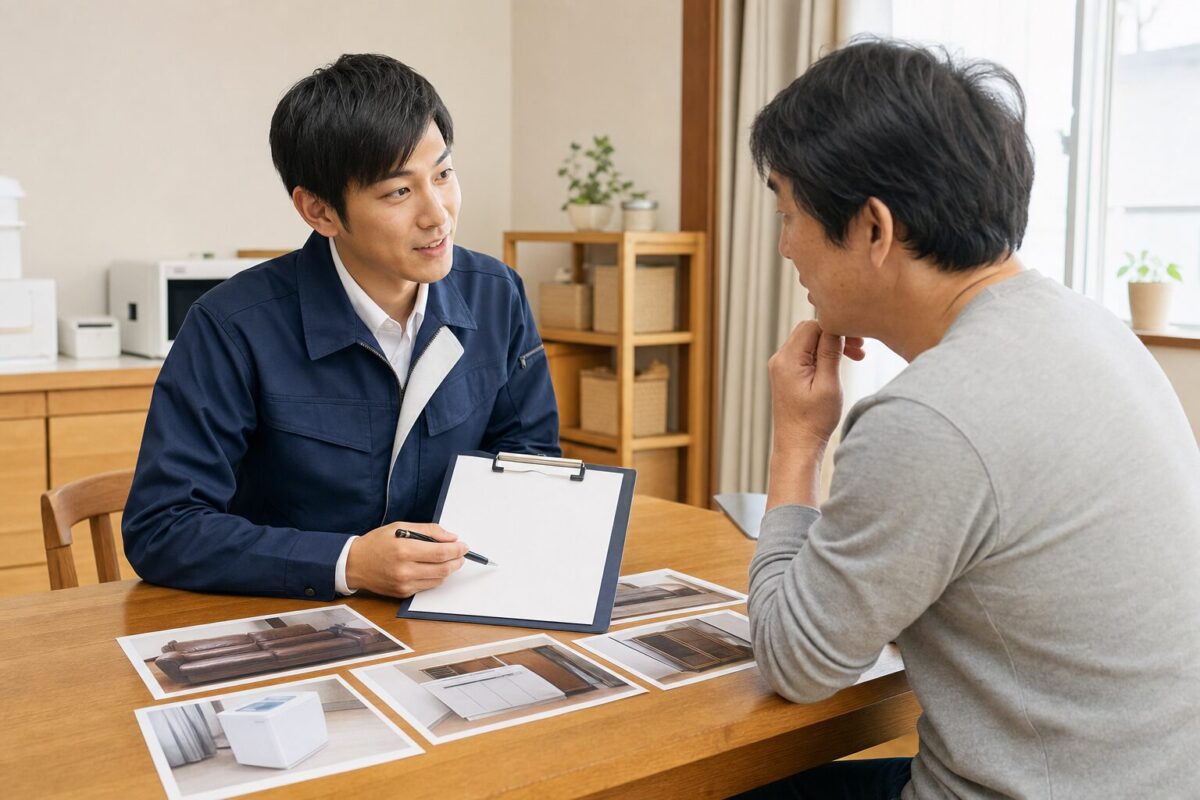 無料相談とヒアリングを表すイメージ写真