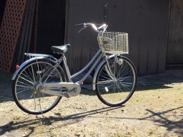 屋外品の例(自転車)